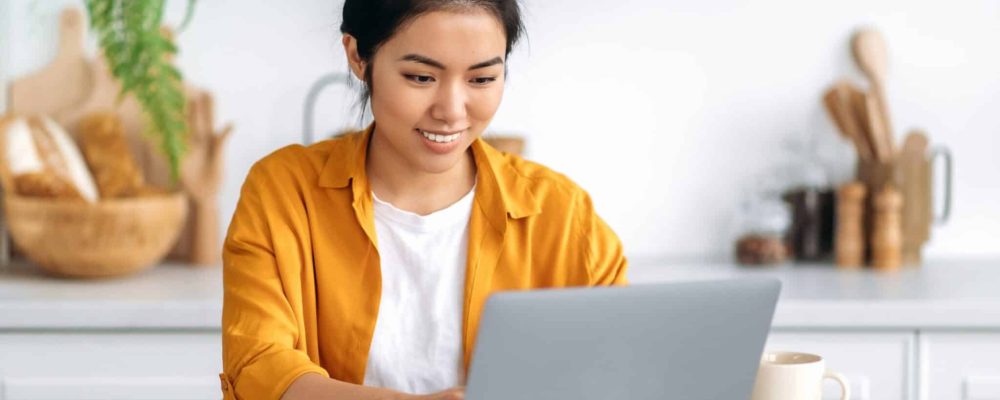 Cute,Attractive,Positive,Chinese,Brunette,Girl,,In,Stylish,Casual,Clothes,