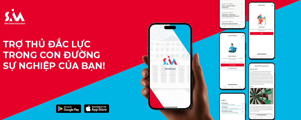 Ứng dụng SIM CareerSense